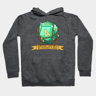 Roll The Dice Dungeons & Dragons Tabletop Gaming Hoodie